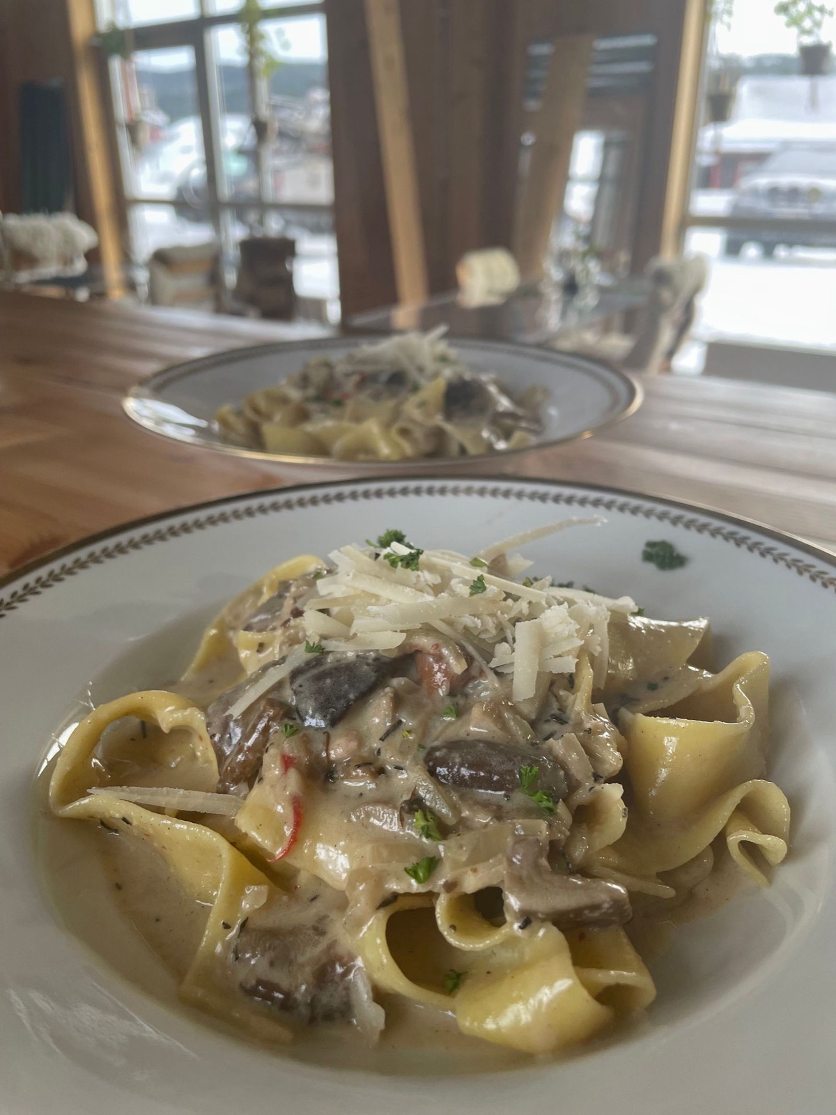 Hemgjord pasta