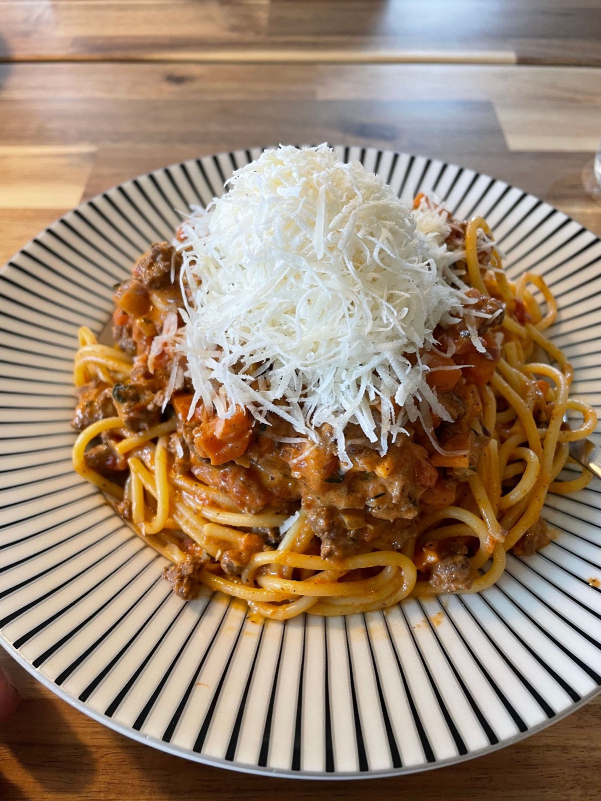 Hemgjord pasta